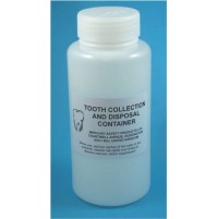 Tooth Storage and Disposal Container 1 litre with Mercury Vapour Suppressant